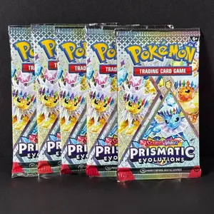 5 Pokémon prismatic Evolutions booster  pack