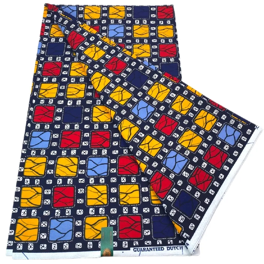Authentic African Print 100%Cotton 6yards