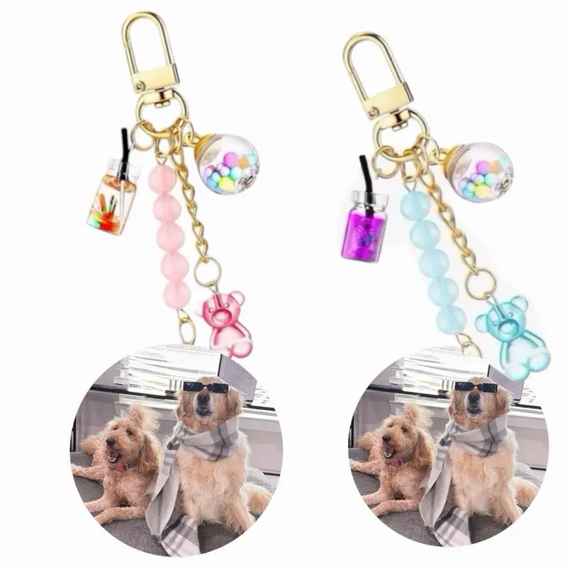 Custom cute charm keychain