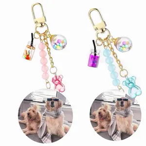 Custom cute charm keychain