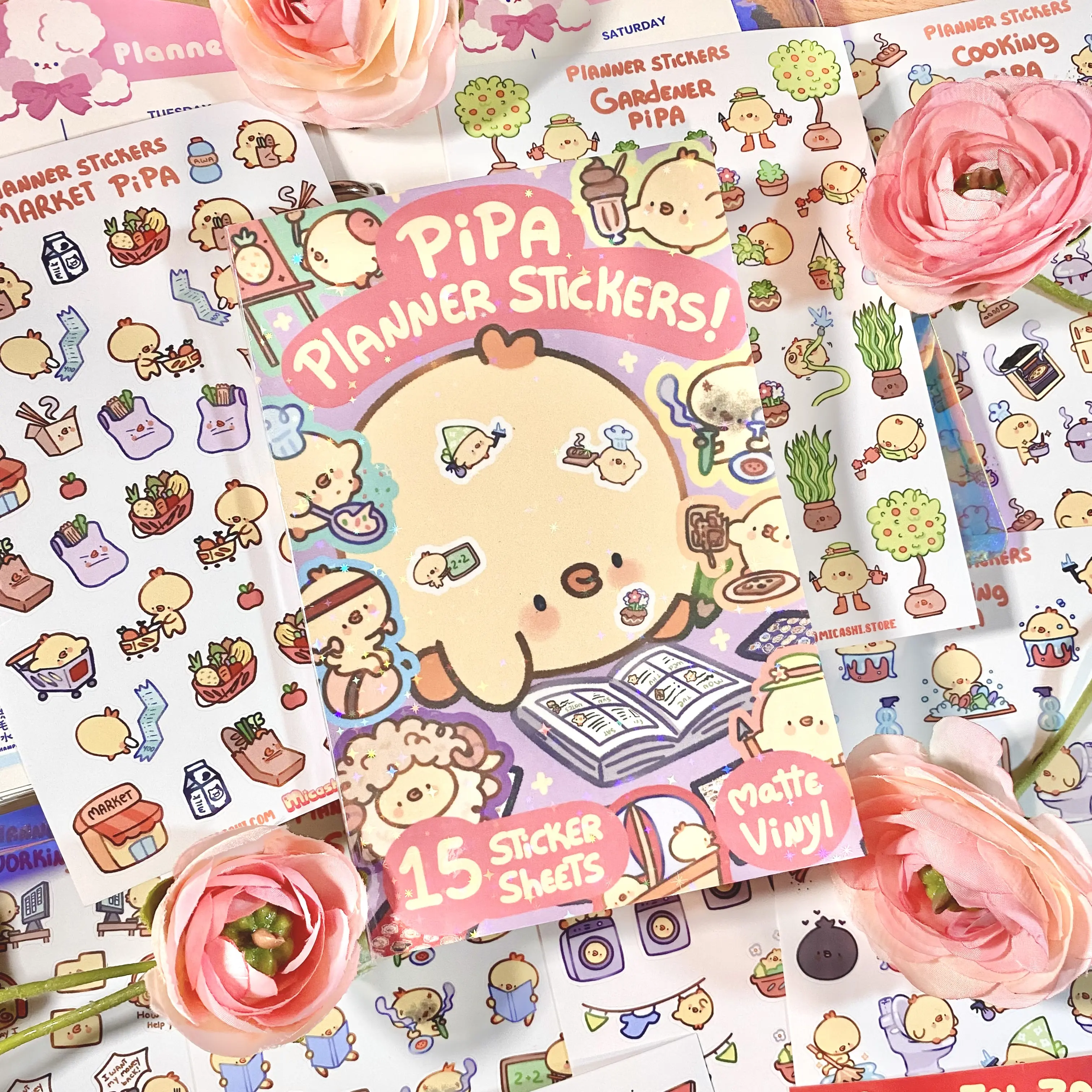 La Pipa Planner Sticker Book! and bundle sheets!