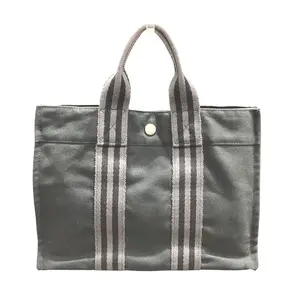 Pre-owned HERMÈS Canvas Tote Bags Hermes Herbag Tote Bag