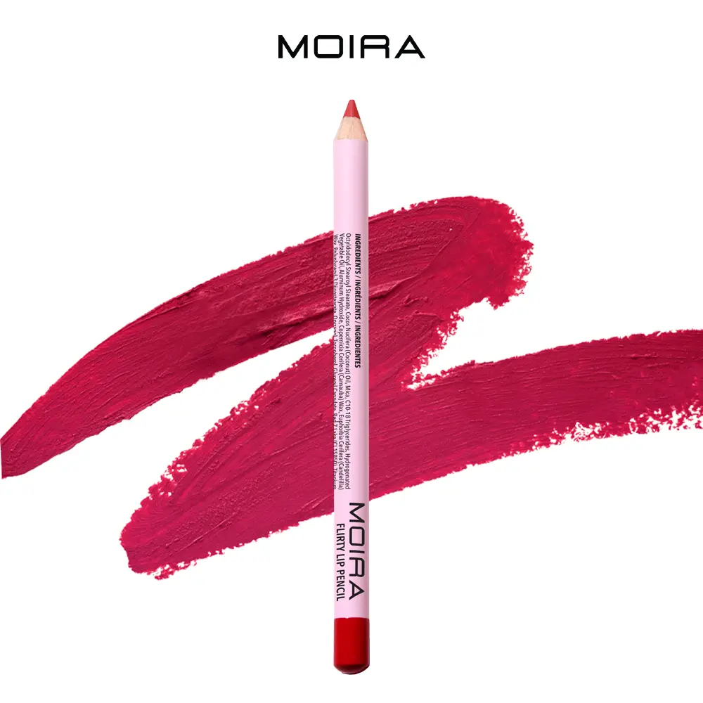 MOIRA | Flirty Lip Pencil (002, Rose) | Smooth Glide Matte Lip Pencil