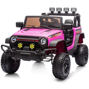 Hikiddo 24V Kids Ride on Truck, Electric Kids Ride on Toy Car for Boys Girls with Remote