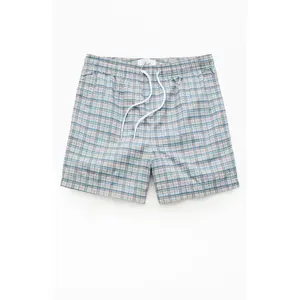 Pacsun Men's Multi Plaid 4.5" Swim Trunks