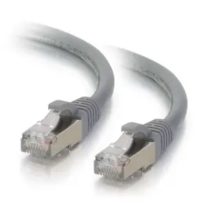 C2G 778 5ft (1.5m) Cat6 Snagless Shielded STP Ethernet Network Patch Cable - Gray