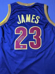Cavaliers LeBron James BASKETBALL JERSEY Navy
