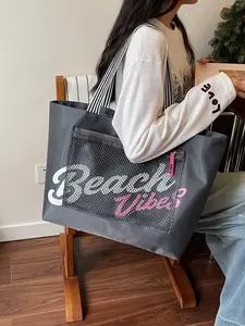 Korean Style Unisex Student School Bag, Large Capacity Commuter Backpack, Trendy Summer Design, Perfect for Work & Daily Use
