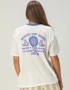 BILLABONG Sun Echoes Womens Boyfriend Tee