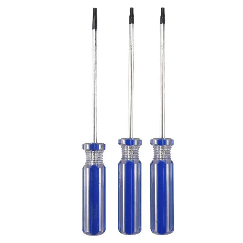 T8/T9/T10 Tamper Proof Screwdriver Security Torx Driver Disassembly For Xbox Ps3