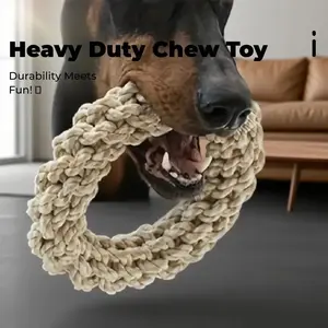 Durable Chew Resistant Dog Toy, Heavy Interactive Teeth Grinding Toy, Suitable for Medium Large Dogs, Strong Anti-Chewing, Perfect for Tug-Of-War