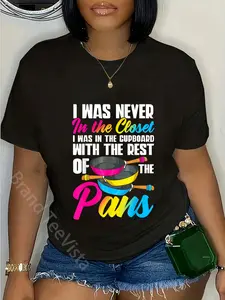 100% Cotton Pans T-Shirt: Pansexual Pride