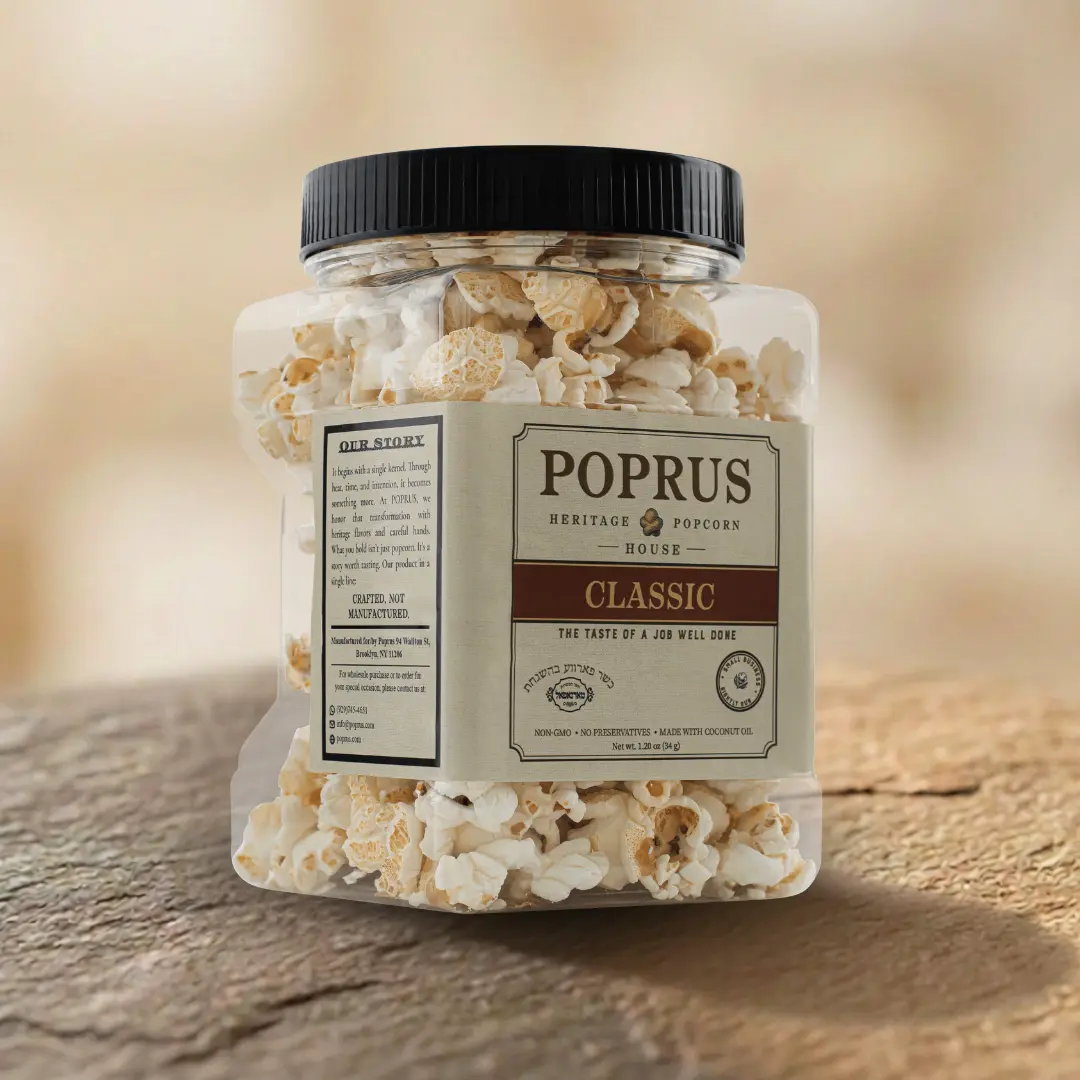 Poprus - Classic Flavored Popcorn Snack