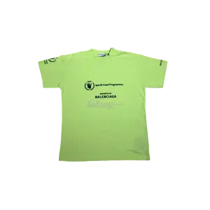 Balenciaga x World Food Programme Neon Green T-Shirt