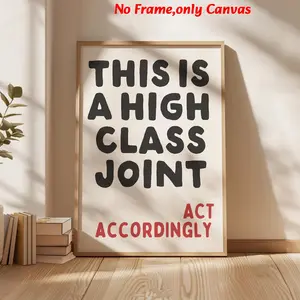 1 pc, wall art, quote poster, Quote Prints, this is a premium co-branded print, dopamine decor, apartment decor, funky wall art, corporate gift, quirky wall art, living room decor, dining room decor, kitchen decor, unframed