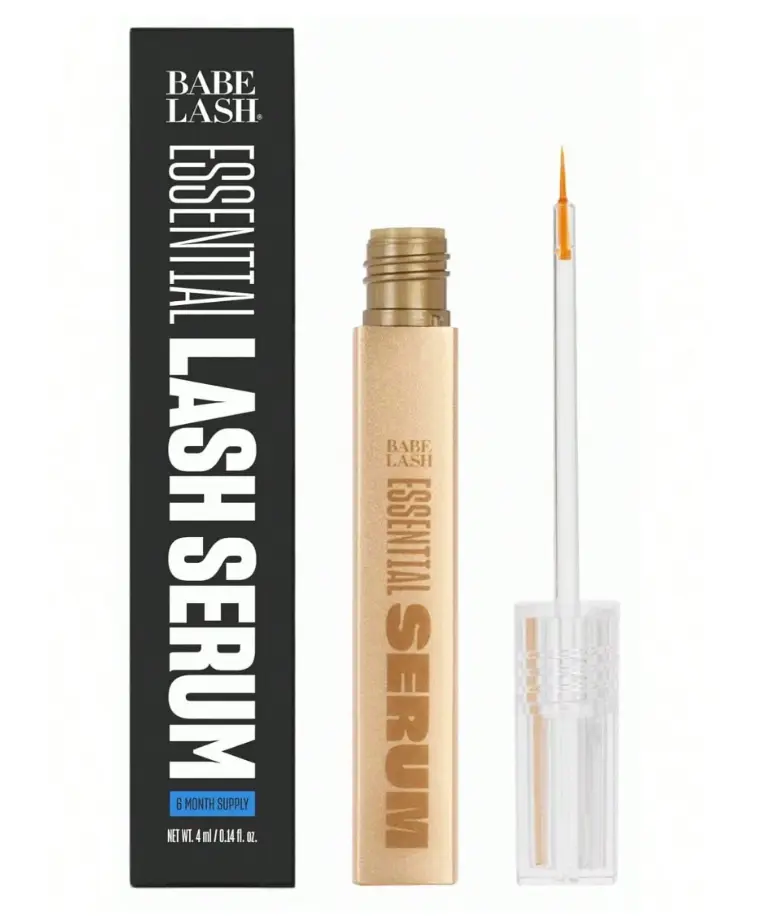 Essential Lash Serum, Longer Looking Eyelashes, Advanced Lash Enhancing Treatment with Biotin & Amino Acids for Natural Lashes & Lash Extensions, Vegan & Cruelty-Free