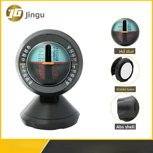 PDY vehicle-mounted inclinometer with scale, level gauge and vehicle-mounted decorative item