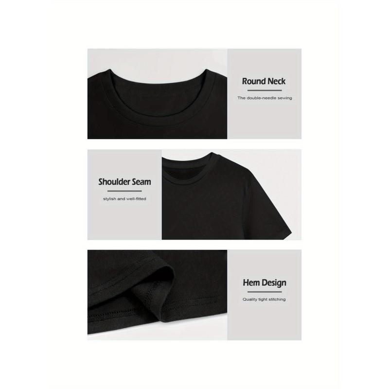 Cartoon T-Shirt for Boys And Girls Dinosaur Pattern Breathable And Comfortable Short Sleeve Round Neck Top 1-8 Years Old Summer Wear