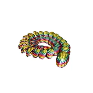 JUMBO Flexi Snake 28” – Extra Long Articulated Coral Snake