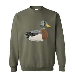 Faux Patchwork Mallard Sweatshirt