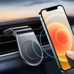 Hot Selling Car Phone Holder Vent Mount Magnetic Phone Stand, Durable Vehicle Accessory for Safe Driving & Easy Viewing, Cell Phone Holder
