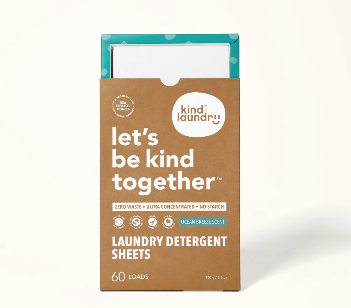 Zero Waste Laundry Detergent Sheets (Ocean Breeze)