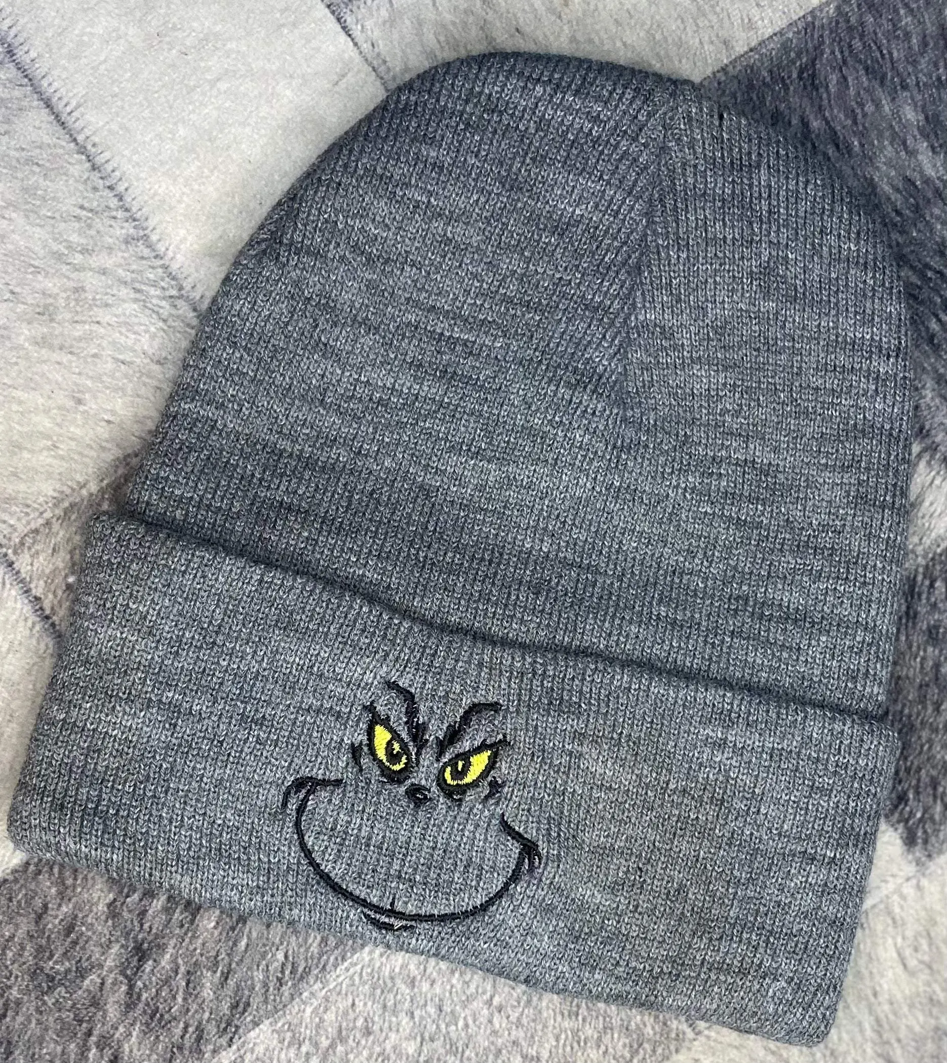 Christmas Monster Face Beanie