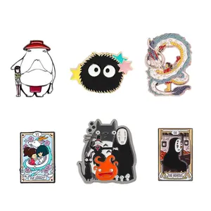Cute Decorative Metal Enamel Pins for Bags Clothes Home Decor