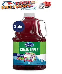 Ocean Spray Cran-Apple Cranberry Apple Juice Drink, 101.4 fl oz Bottle