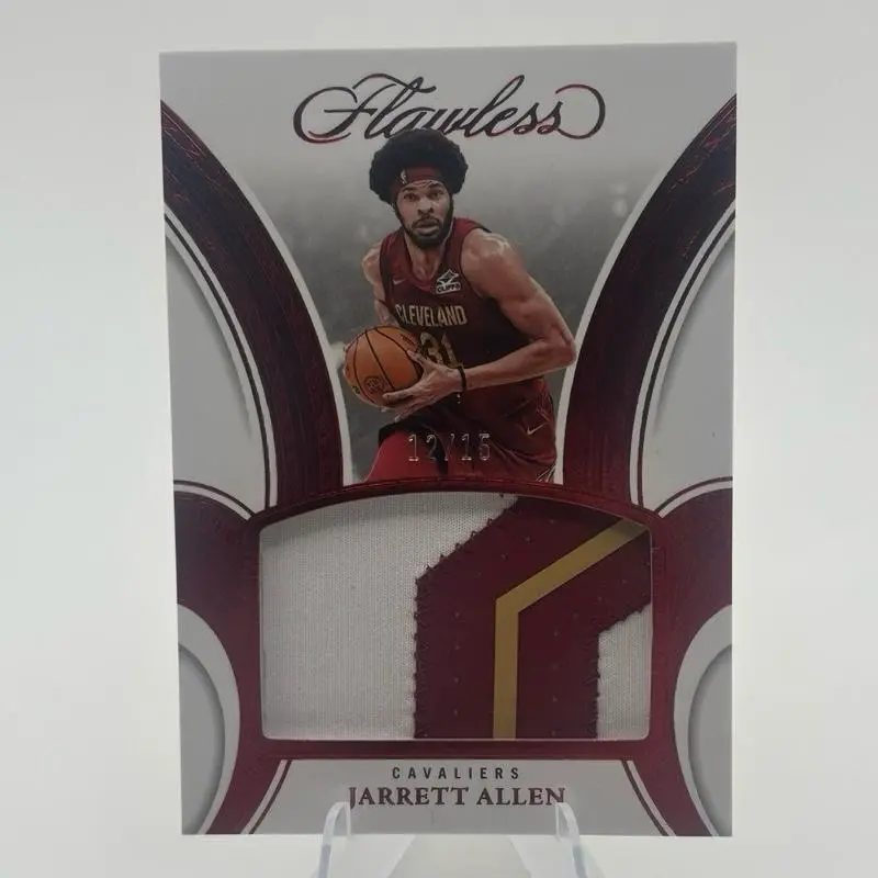 2024-25 Panini Flawless Jarrett Allen Game Used Worn Patch Ruby /15 Cavaliers