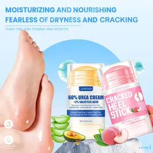 Foot Repair Set including Feet Care Cream & Gel Moisturizing Socks – Urea & Coconut Cream for Dry, Cracked Heels and Callus Removal (urea) Nails