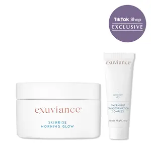 EXUVIANCE SkinRise Morning Glow & Overnight Transformation Complex Duo Smooth Hydrating