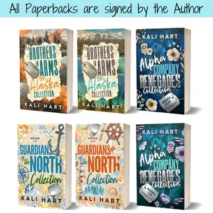 Mega Military Book Bundle: 6 Signed Paperbacks, 3 Complete Series, 33 Romances