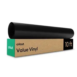 Cricut Value Vinyl Roll, Removable, 12 in x 10 ft, Matte Finish, 1 Count