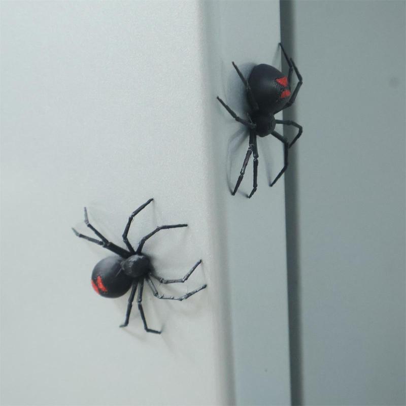 Realistic Spider Refrigerator Magnet 3D Creative Home Decor Magnetic Fridge Sticker Prank Boyfriend Gag Gift Small Present