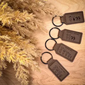 Personalized Family Stick Keychain