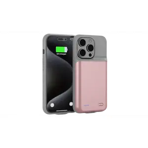 Portable Charging Case Pink/Grey