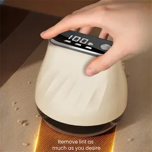 Electric Sweater Trimmer Vacuum Cleaner to Clean and Collect Dust Rechargeable Lint Remover Roller Useful Clothing Cleaning Aruigu Cordless Stick with Touch Screen