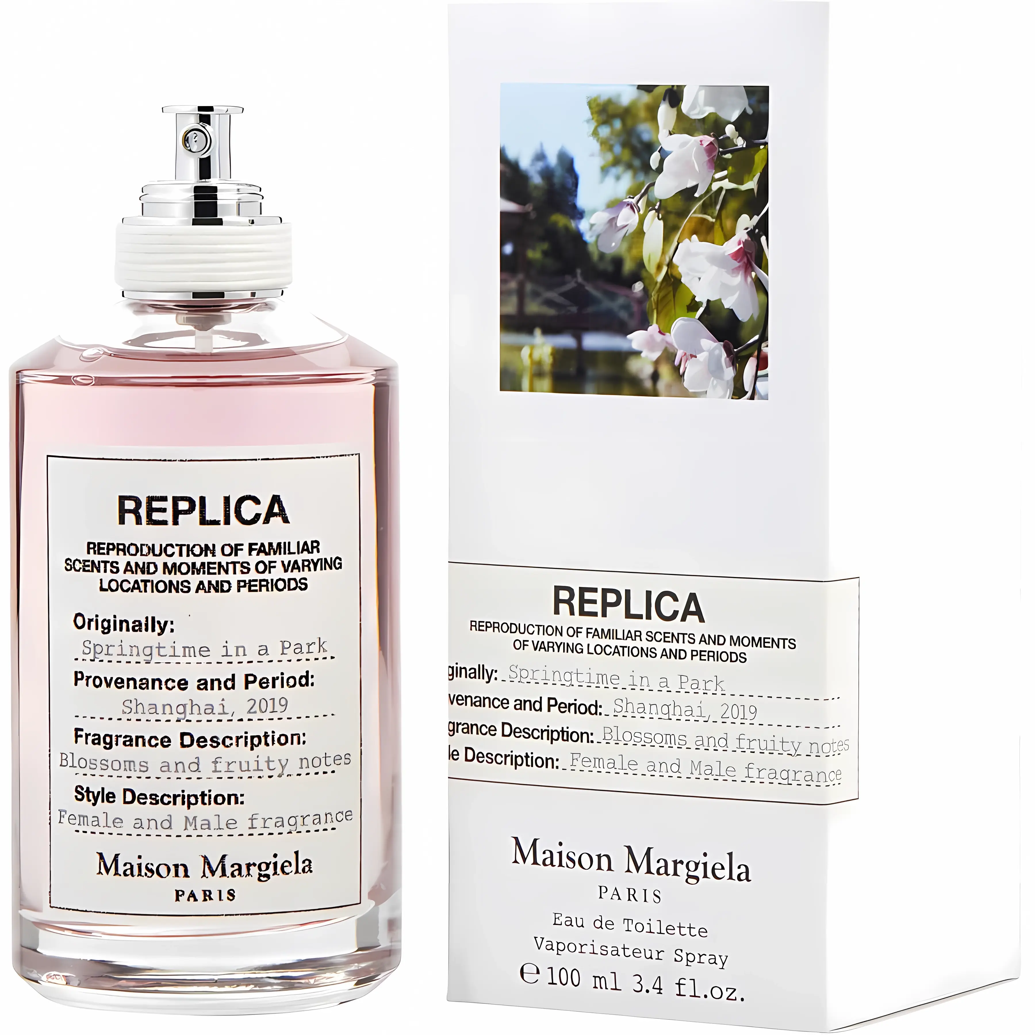 Maison Margiela Women's 3.4 Ounce Replica Springtime in a Park Eau De Toilette Maison Margiela Women's 3.4 Ounce Replica Springtime in a Park Eau De Toilette