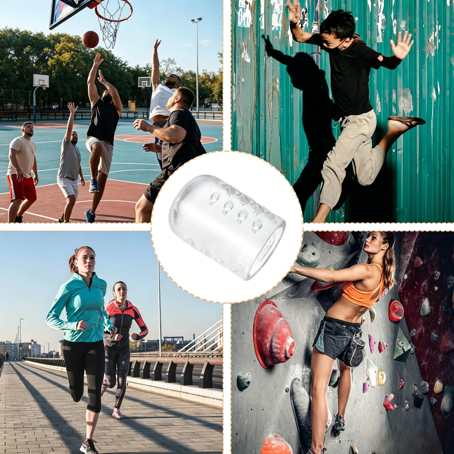 Silicone anti-friction toe protectors for preventing blisters, calluses and corns, silicone toe guards, gel toe guards, breathable toe covers