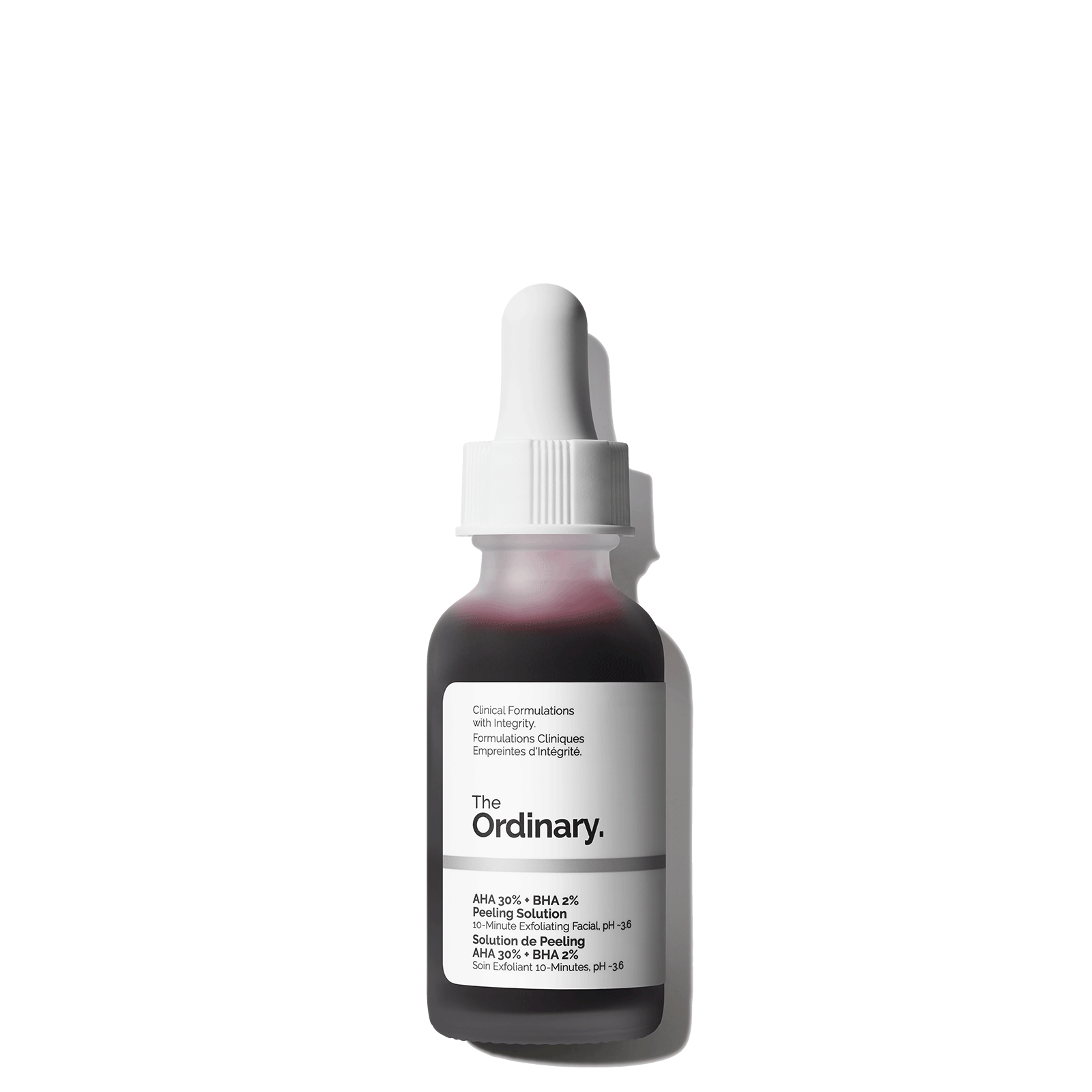 The Ordinary AHA 30% + BHA 2% Peeling Solution, Advanced Exfoliating Peel for Brighter Skin