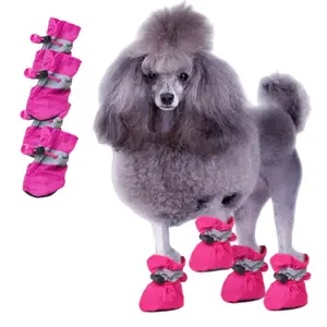 Dog Non-Slip Paw Pad Protection Boots, Soft Elastic Dog Shoes for Poodle, Safe Indoor and Outdoor Walking, Durable Waterproof Pet Gear