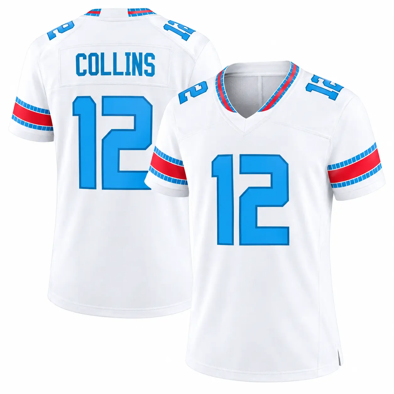 Unisex Houston Football Jersey – White Team Style Game Day Sports Shirt, Full Roster Player Jersey, Football Fan Apparel