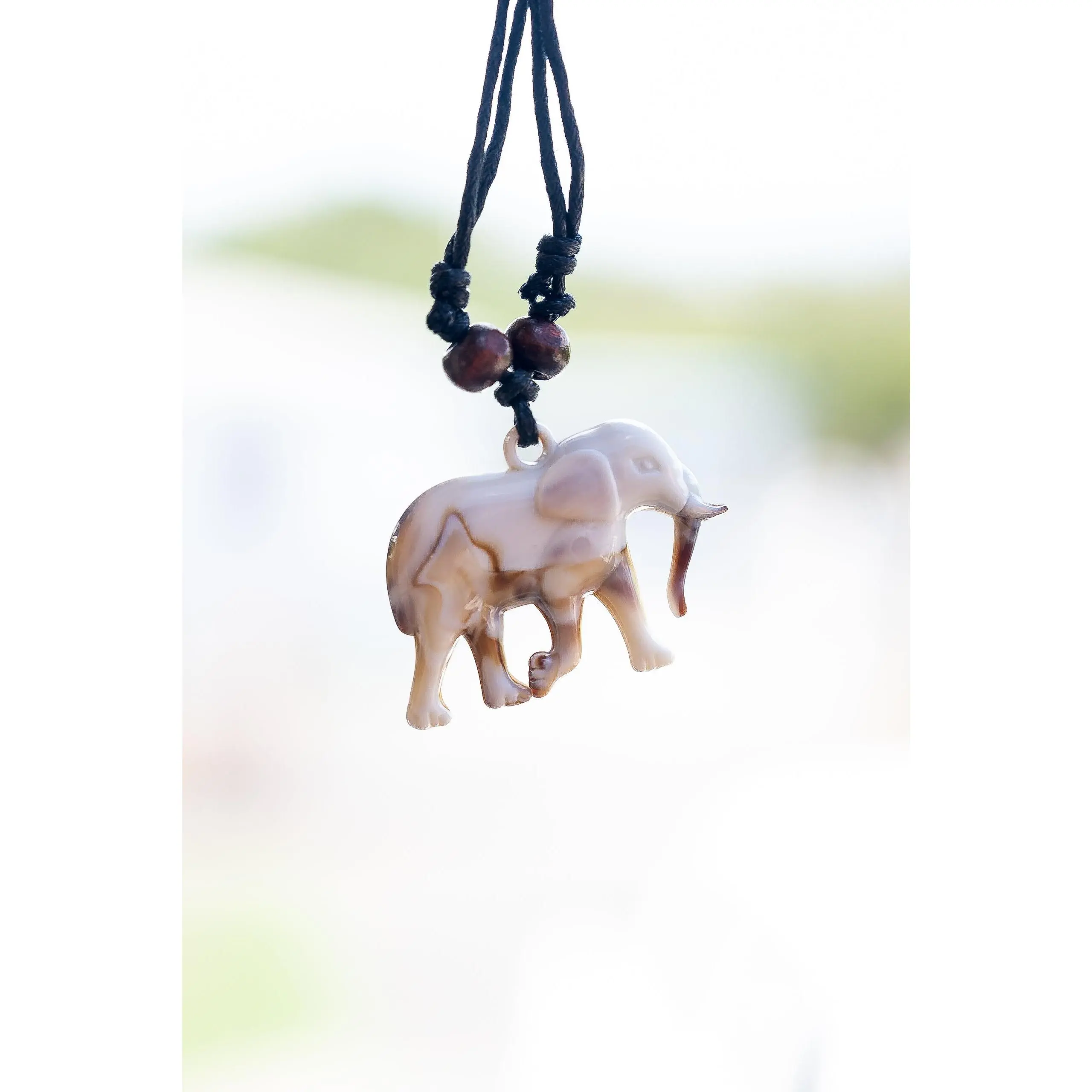 Elephant Resin Necklace