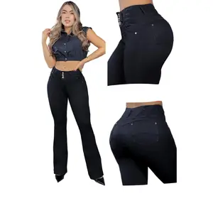 Colombian Flared Jean's Bon Bon up 8504 butt lifter high waist tummy control push up