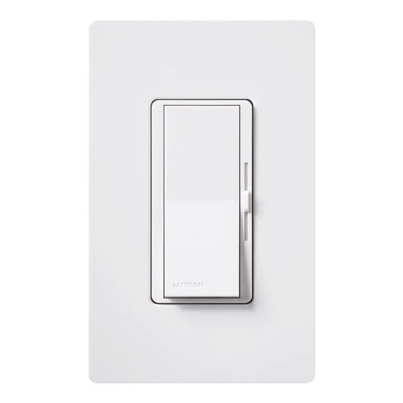 Lutron 3027279 450W 3-Way Diva White Smart-Enabled Dimmer Switch