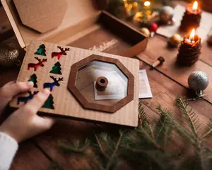 Christmas kaleidoscope, DIY crafts for Kids and Adults, Christmas gift ideas for Kids, Toddler Toys for Boys and Girls, Montessori Toys