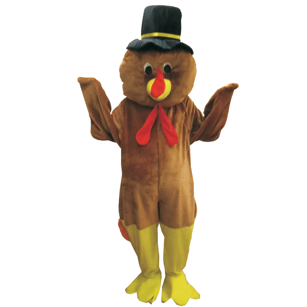 Turkey Costume For Adults - Funny Thanksgiving Mascot Costume with Head Mask - Perfect For Halloween, Fantasy Theme Party  & Cosplay -  Menswear