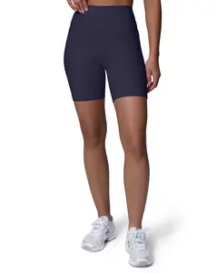 PAVOI ACTIVE High Waisted Athletic Shorts with Pockets for Women - Buttery Soft No Front Seam 4" & 6" Biker Workout Yoga Shorts - FlexFlow