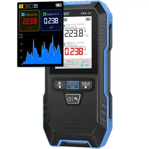 EMF Detector, Curve Display EMF Radiation Meter, Rechargeable EMF Reader Electromagnetic Field Detector for Home, Office and Ghost Hunting